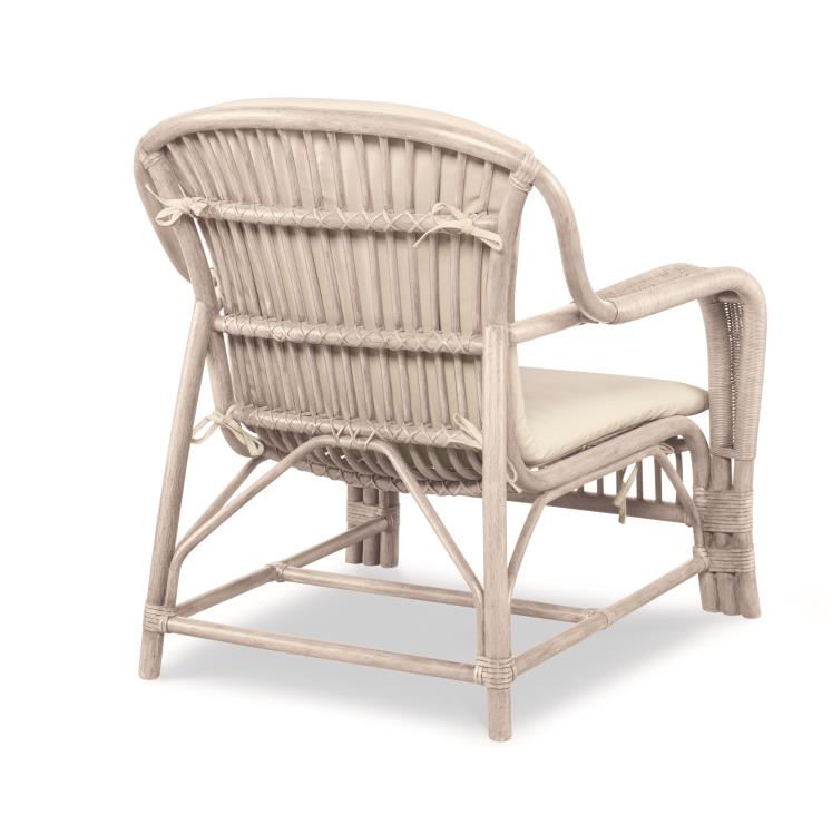 Simone Lounge Chair-Peninsula/Flax - Image 2