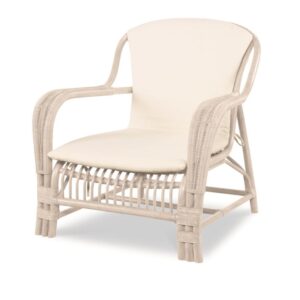 Simone Lounge Chair-Peninsula/Flax